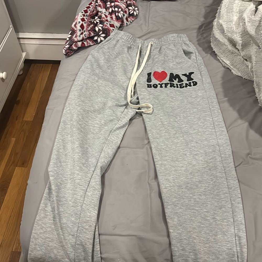 I ❤️ my bf sweatpants